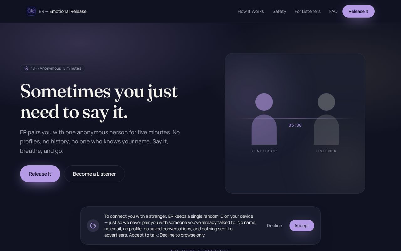 ER – Emotional Release screenshot 1