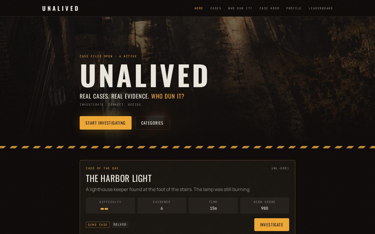 Unalived screenshot 1